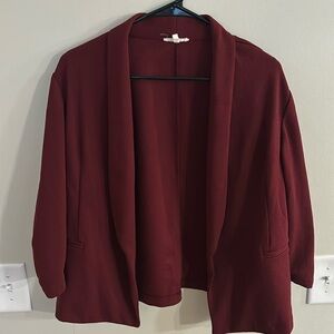 Burgandy Blazer